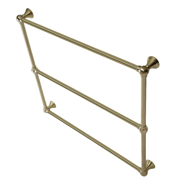 Kingston Brass DTC323619BB 36-Inch Wall Mount Towel Rack, Brushed Brass DTC323619BB - main